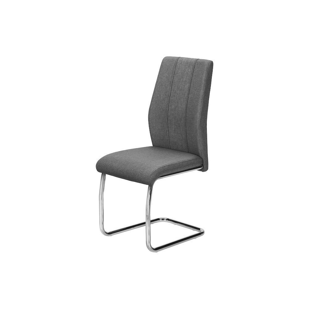 Contemporary Dining Chair in Grey color