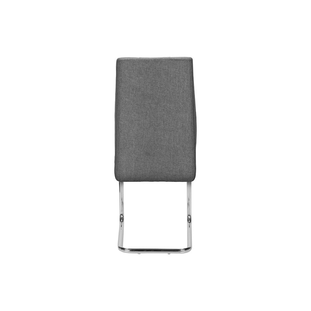 Contemporary Dining Chair in Grey color