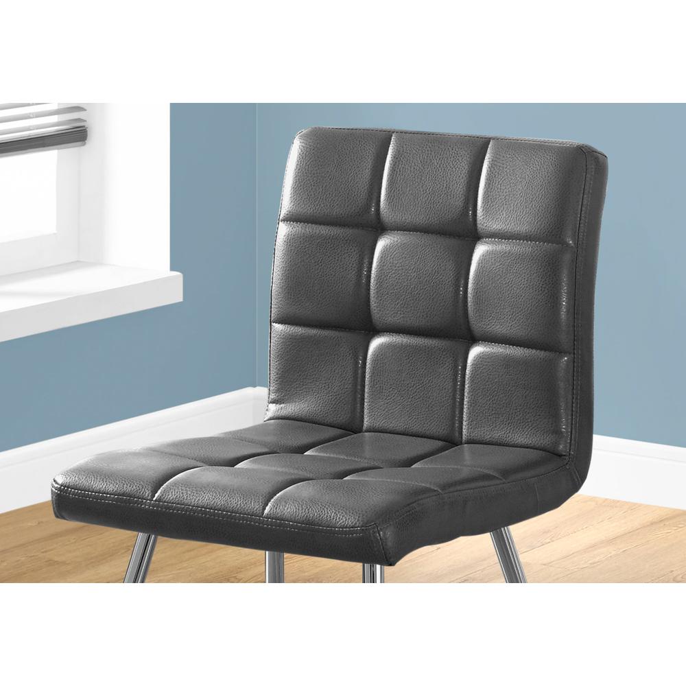 Dining Chair, Set Of 2, Side, Upholstered, Kitchen, Dining Room