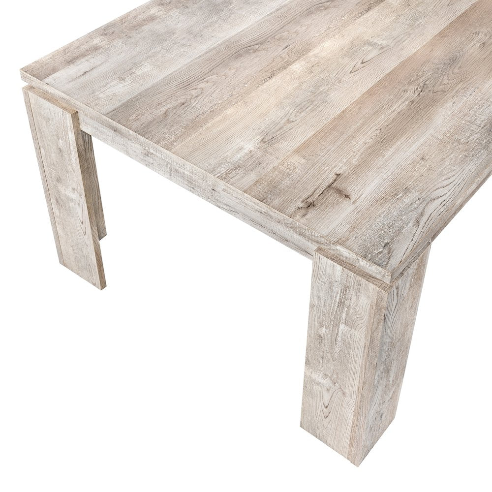 Dining Table, 60 Rectangular, Kitchen, Dining Room, Beige Laminate