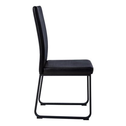 Dining Chair, Set Of 2, Side, Upholstered, Kitchen, Dining Room