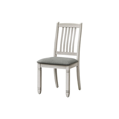 Dining Chair, 38" Height, Set Of 2, Side, Upholstered