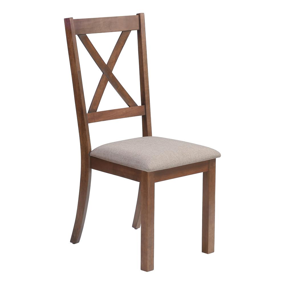 Dining Chair, Set Of 2, Side, Upholstered, Kitchen, Dining Room