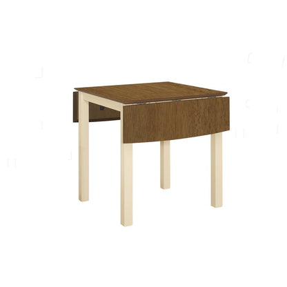 Dining Table, 48 Rectangular, Small, Kitchen, Dining Room, Drop Leaf