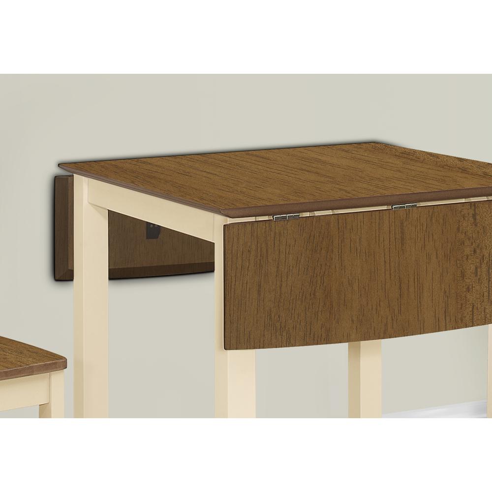 Dining Table, 48 Rectangular, Small, Kitchen, Dining Room, Drop Leaf
