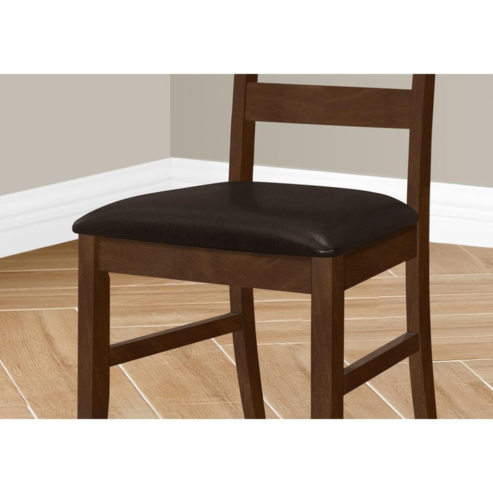 Dining Chair, 37 Height, Set Of 2, Dining Room, Kitchen, Side, Upholstered