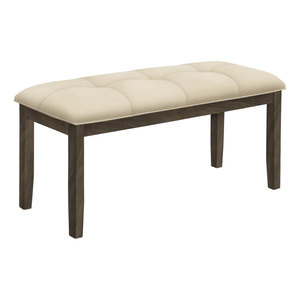 Bench, 44 Rectangular, Dining Room, Entryway, Kitchen, Hallway, Upholstered