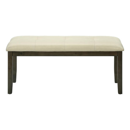 Bench, 44 Rectangular, Dining Room, Entryway, Kitchen, Hallway, Upholstered