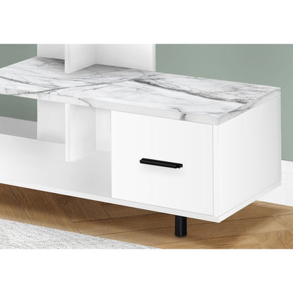 Tv Stand, 48 Inch, Console, Media Entertainment Center, Storage Drawer