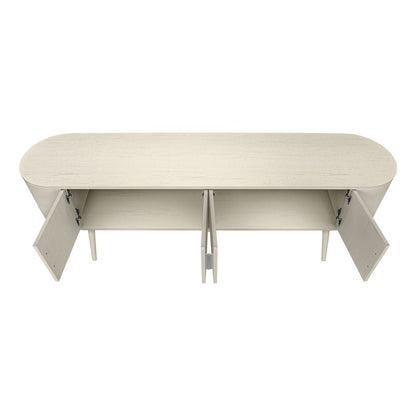 Contemporary Tv Stand in White color