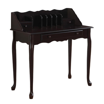 Computer Desk, Home Office, Laptop, Storage Drawers, 36L, Work