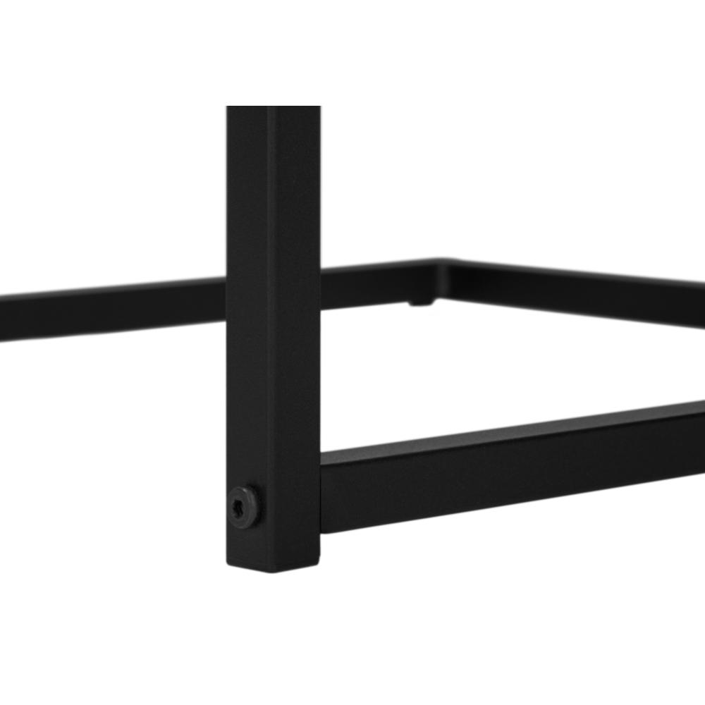 Accent Table, C-shaped, End, Side, Snack, Living Room, Bedroom