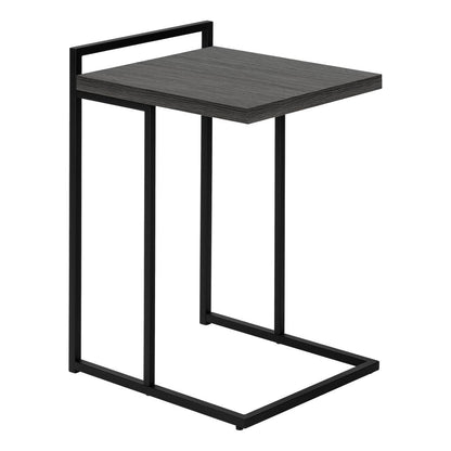 Accent Table, C-shaped, End, Side, Snack, Living Room, Bedroom