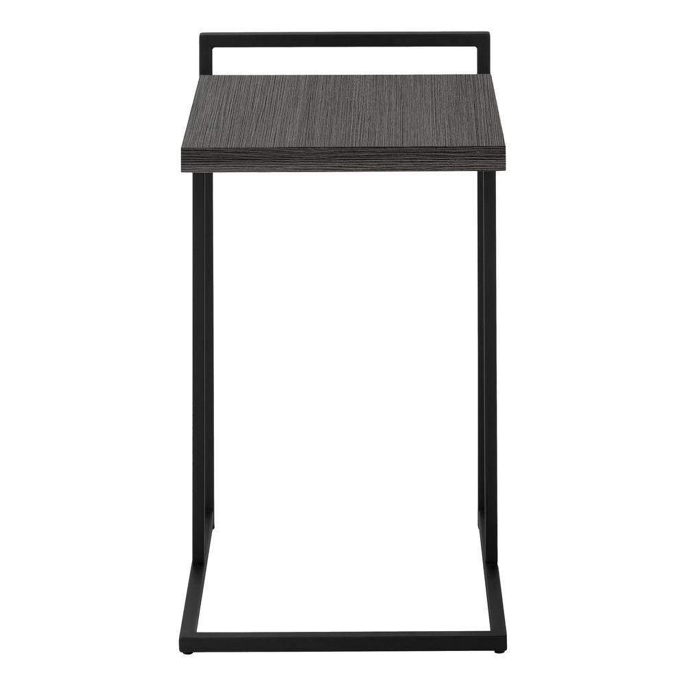 Accent Table, C-shaped, End, Side, Snack, Living Room, Bedroom