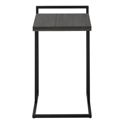 Accent Table, C-shaped, End, Side, Snack, Living Room, Bedroom