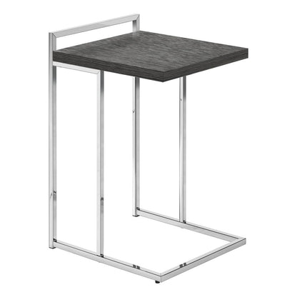 Accent Table, C-shaped, End, Side, Snack, Living Room, Bedroom