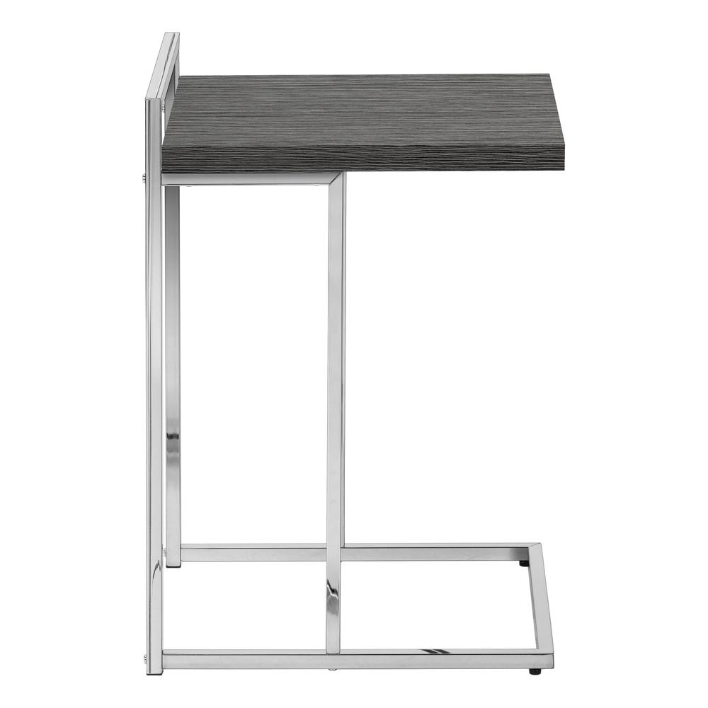 Accent Table, C-shaped, End, Side, Snack, Living Room, Bedroom