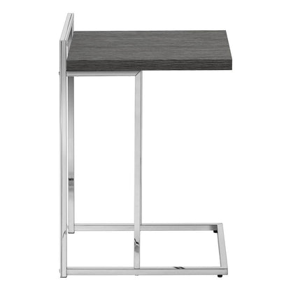 Accent Table, C-shaped, End, Side, Snack, Living Room, Bedroom