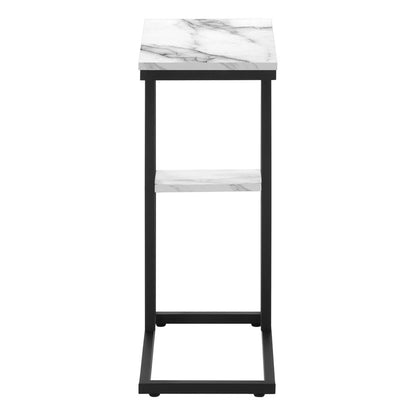 Accent Table, C-shaped, End, Side, Snack, Living Room, Bedroom