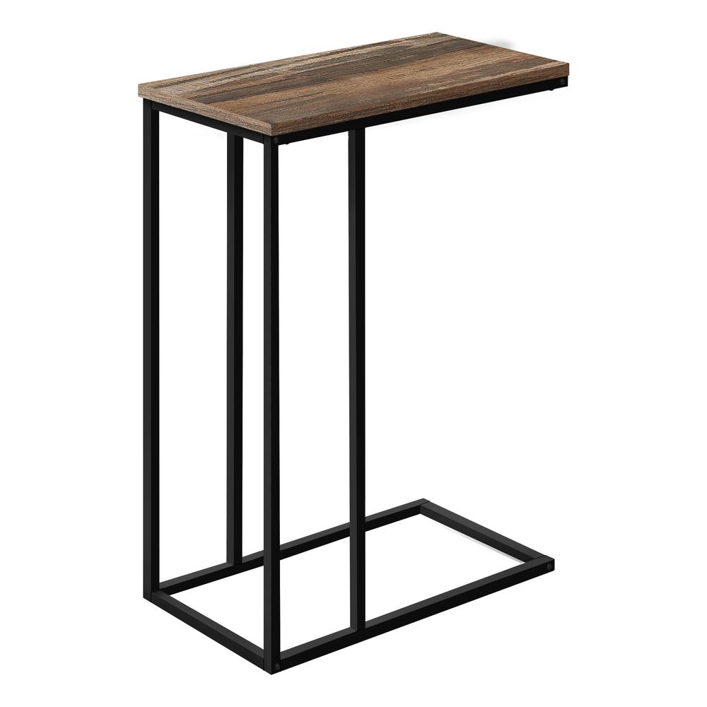 Accent Table, C-shaped, End, Side, Snack, Living Room, Bedroom