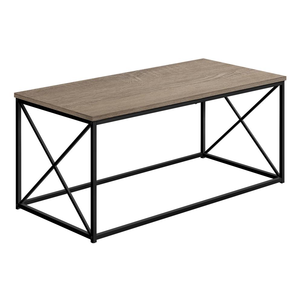 Coffee Table, Accent, Cocktail, Rectangular, Living Room, 40L, Brown Laminate