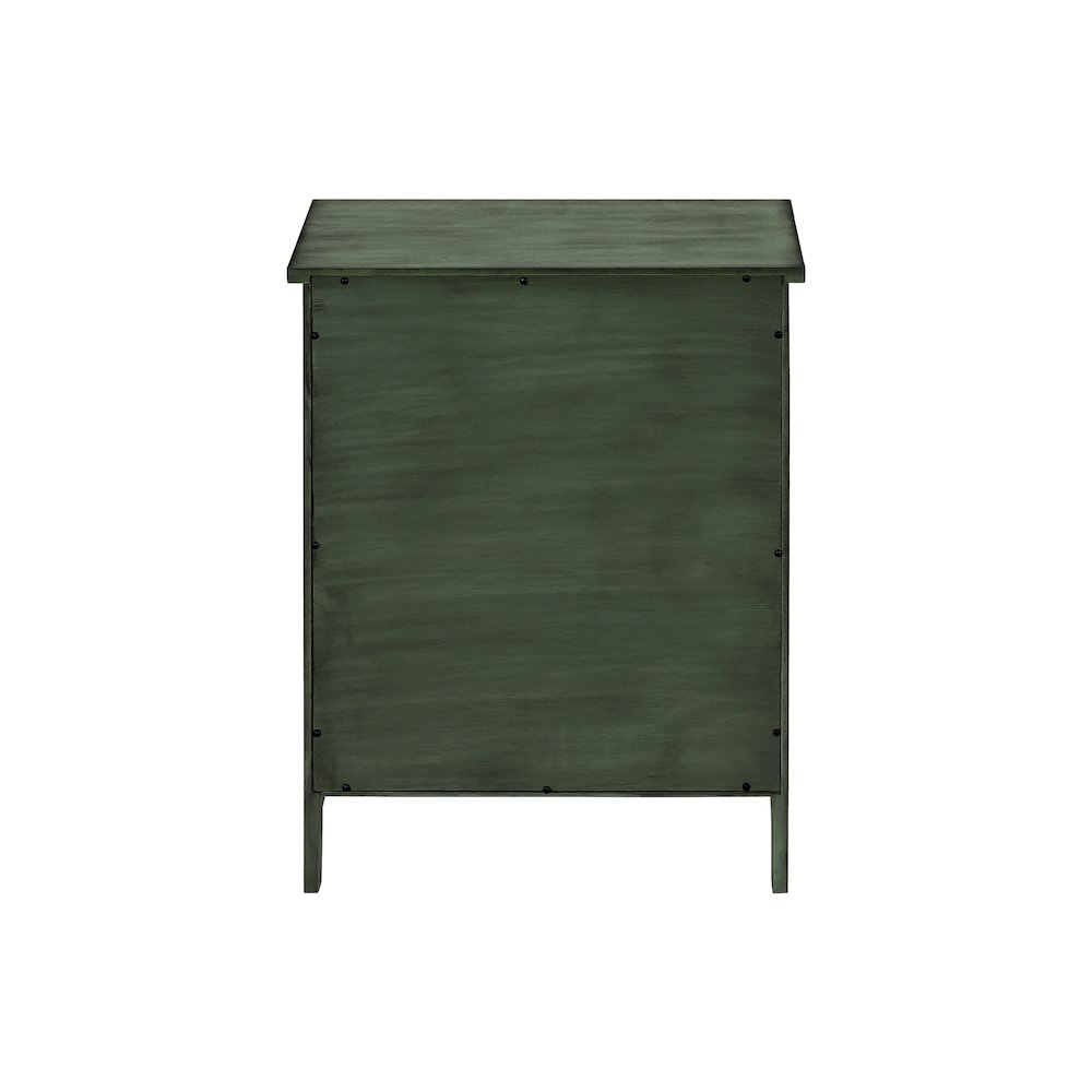 Transitional Accent Table in Green color
