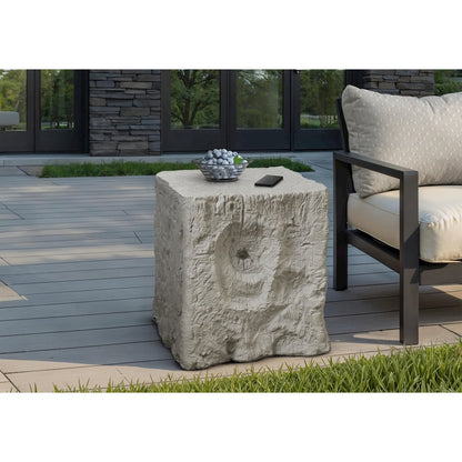 Accent Table, 25H, End, Nightstand, Side Table, Square, Grey, Contemporary