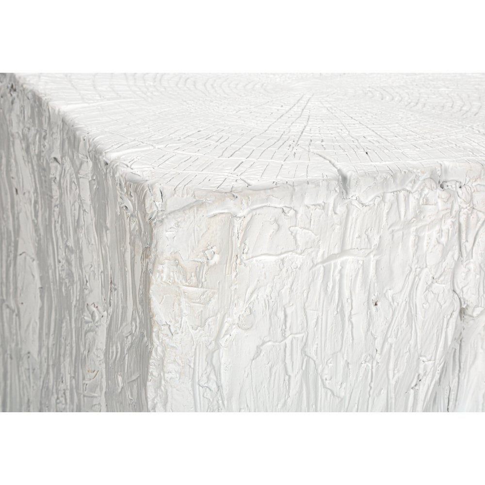 Accent Table, 25H, End, Nightstand, Side Table, Square, White, Contemporary