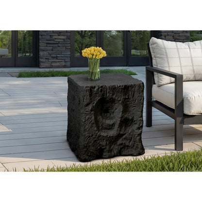 Accent Table, 25H, End, Nightstand, Side Table, Square, Black, Contemporary