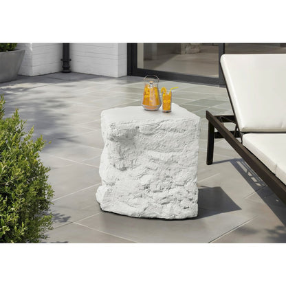 Accent Table, 25H, Side Table, Nightstand, End, White, Contemporary, Modern