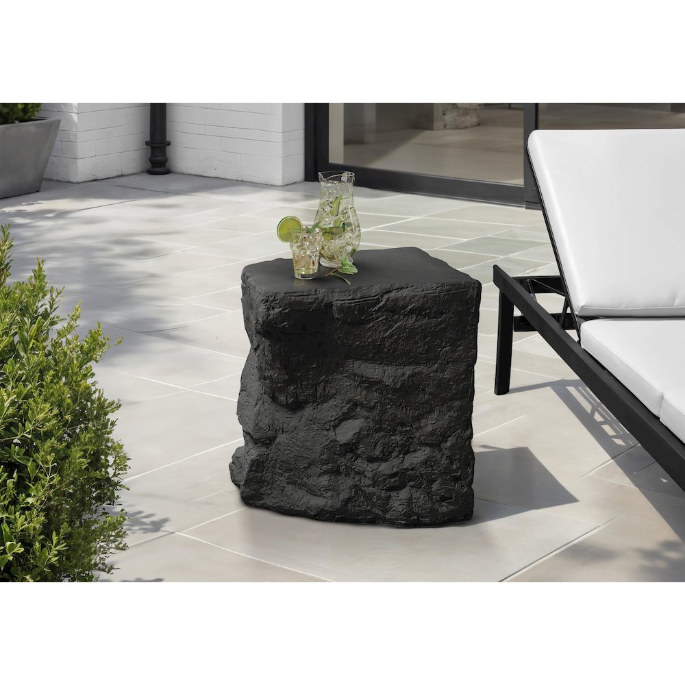 Accent Table, 25H, Side Table, Nightstand, End, Black, Contemporary, Modern