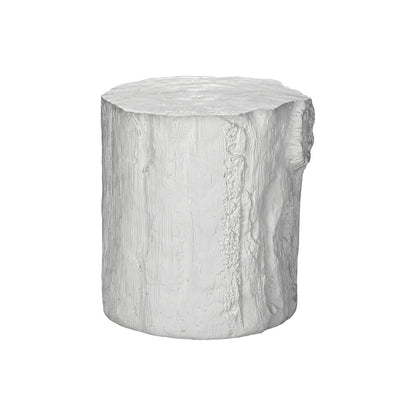 Accent Table, 25H, Drum, End, Nightstand, Round, Side Table, White, Contemporary