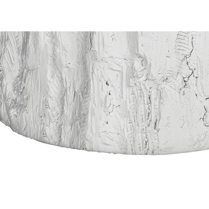 Accent Table, 25H, Drum, End, Nightstand, Round, Side Table, White, Contemporary