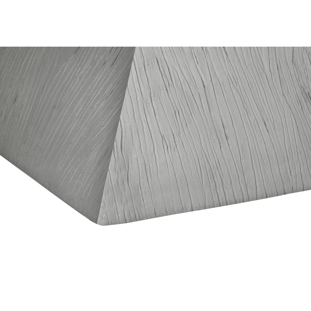 Accent Table, 25H, Side Table, End, Nightstand, Grey, Contemporary, Modern