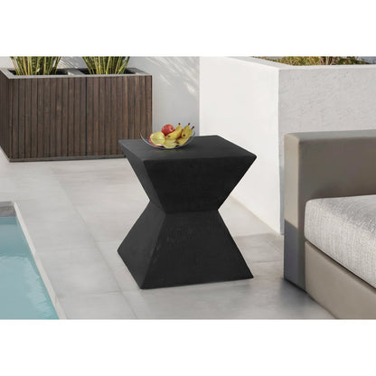 Accent Table, 25H, Side Table, End, Nightstand, Black, Contemporary, Modern