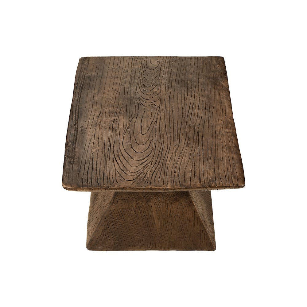 Accent Table, 25H, Side Table, End, Nightstand, Walnut, Contemporary, Modern