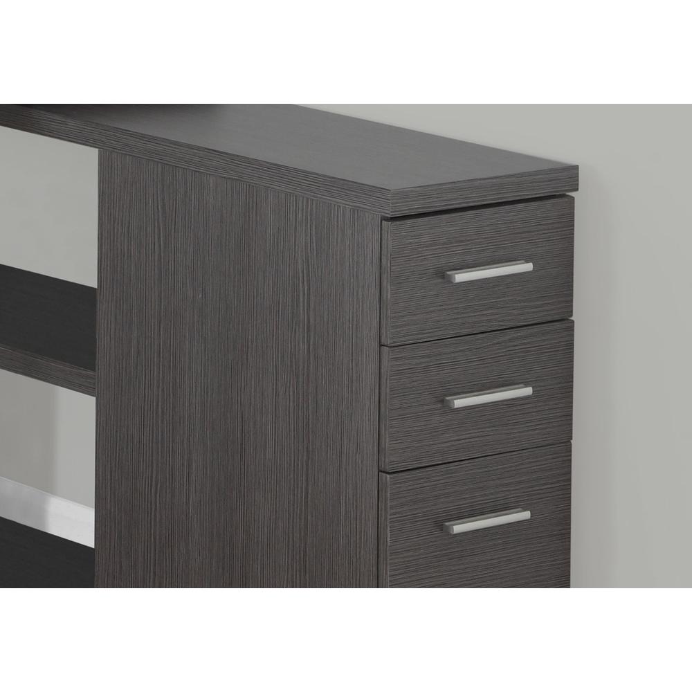 Computer Desk, Home Office, Corner, Left, Right Set-up, Storage Drawers