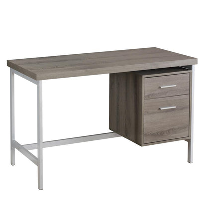 Computer Desk, Home Office, Laptop, Left, Right Set-up, Storage Drawers, 48L