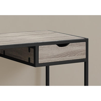 Computer Desk, Home Office, Laptop, Storage Drawer, 42L, Work