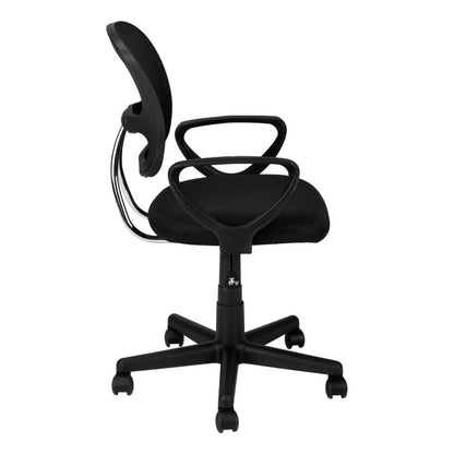 Office Chair, Adjustable Height, Swivel, Ergonomic, Armrests, Computer Desk