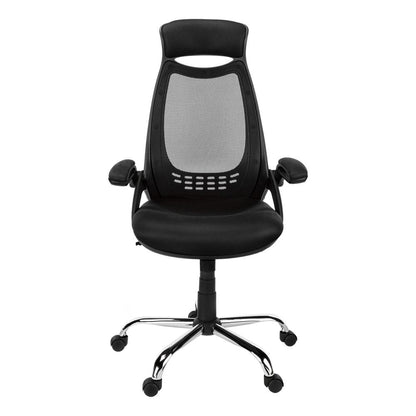 Office Chair, Adjustable Height, Swivel, Ergonomic, Armrests, Computer Desk
