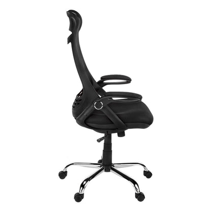 Office Chair, Adjustable Height, Swivel, Ergonomic, Armrests, Computer Desk