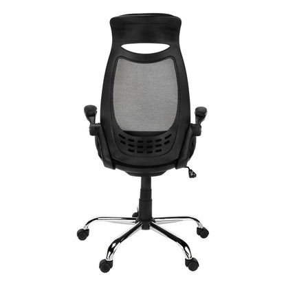 Office Chair, Adjustable Height, Swivel, Ergonomic, Armrests, Computer Desk