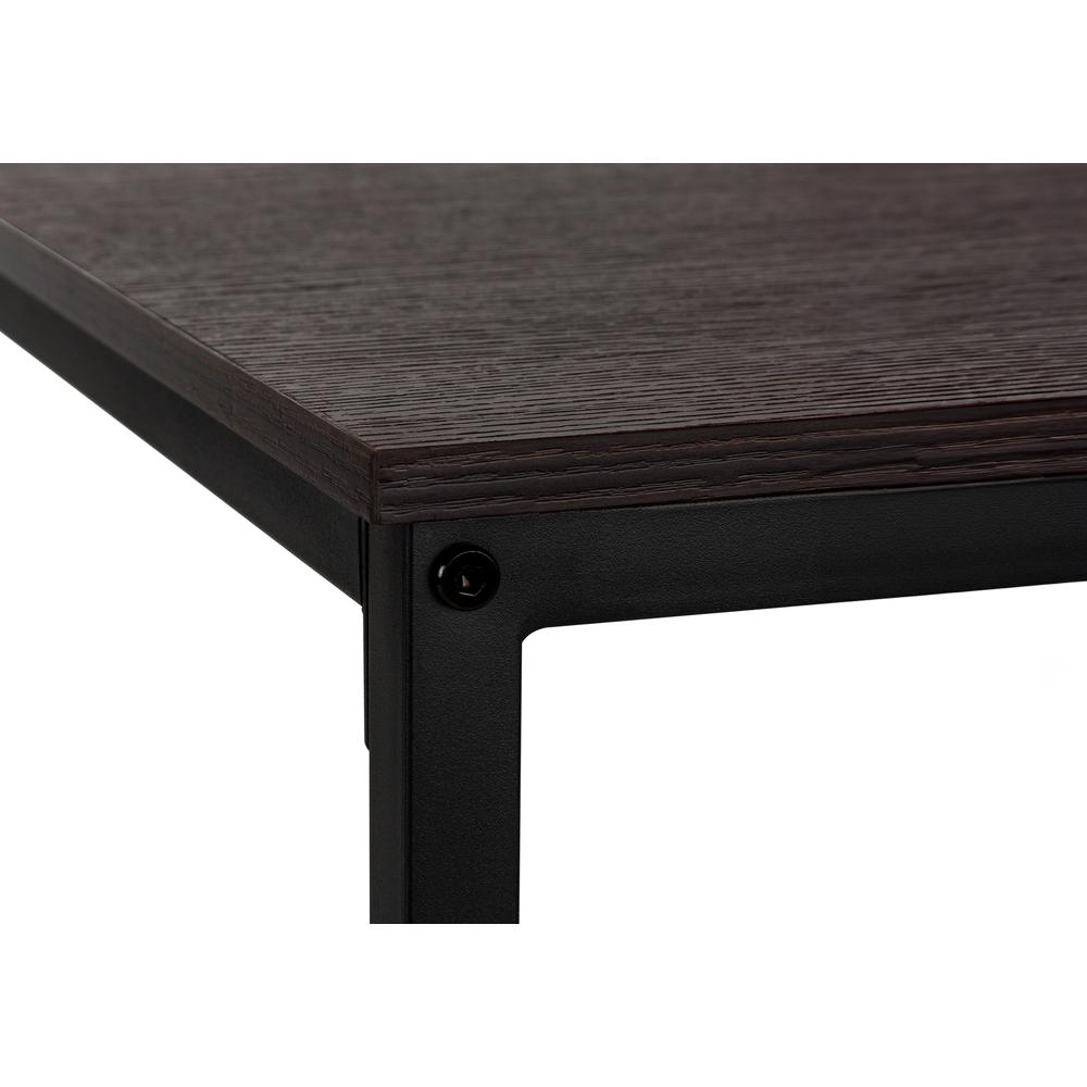 Computer Desk, Home Office, Corner, 58L, L Shape, Work, Laptop, Brown Laminate