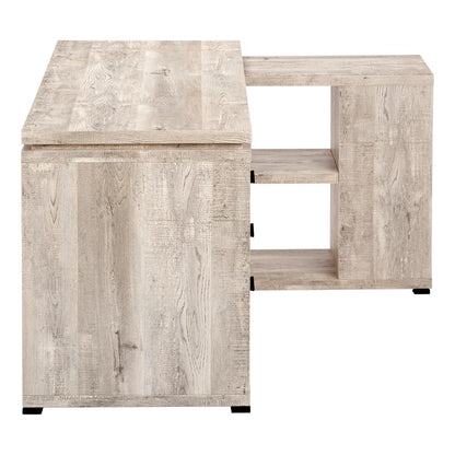 Computer Desk, Home Office, Corner, Left, Right Set-up, Storage Drawers