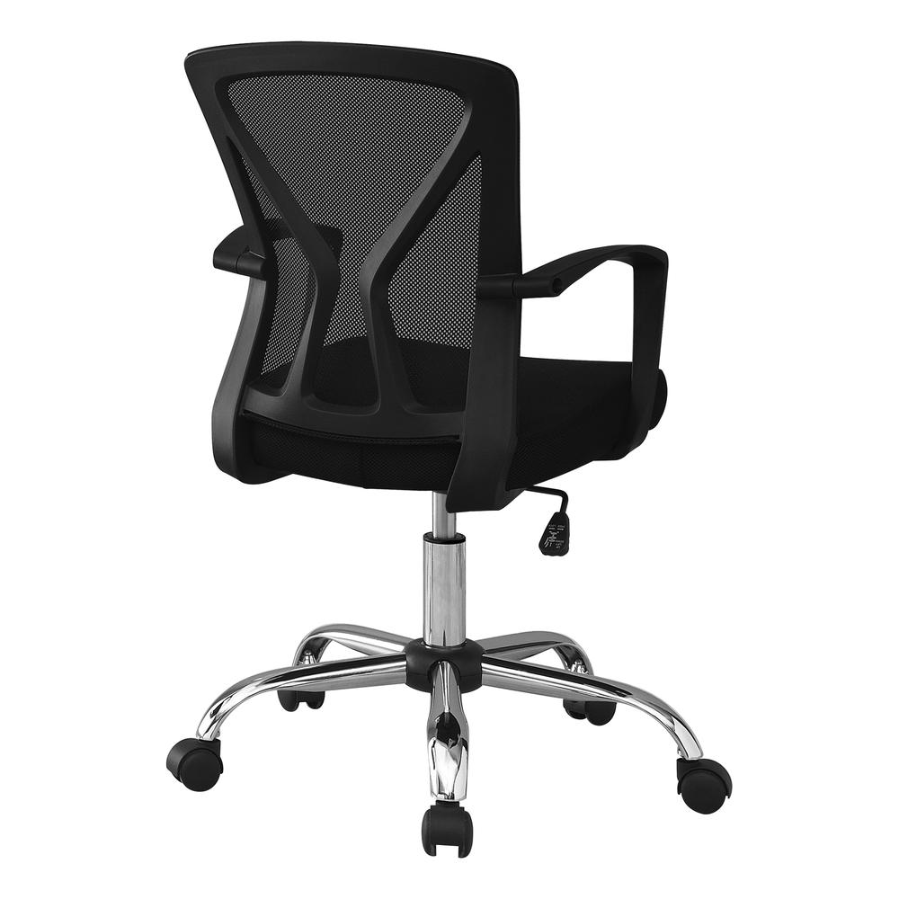 Office Chair, Adjustable Height, Swivel, Ergonomic, Armrests, Computer Desk