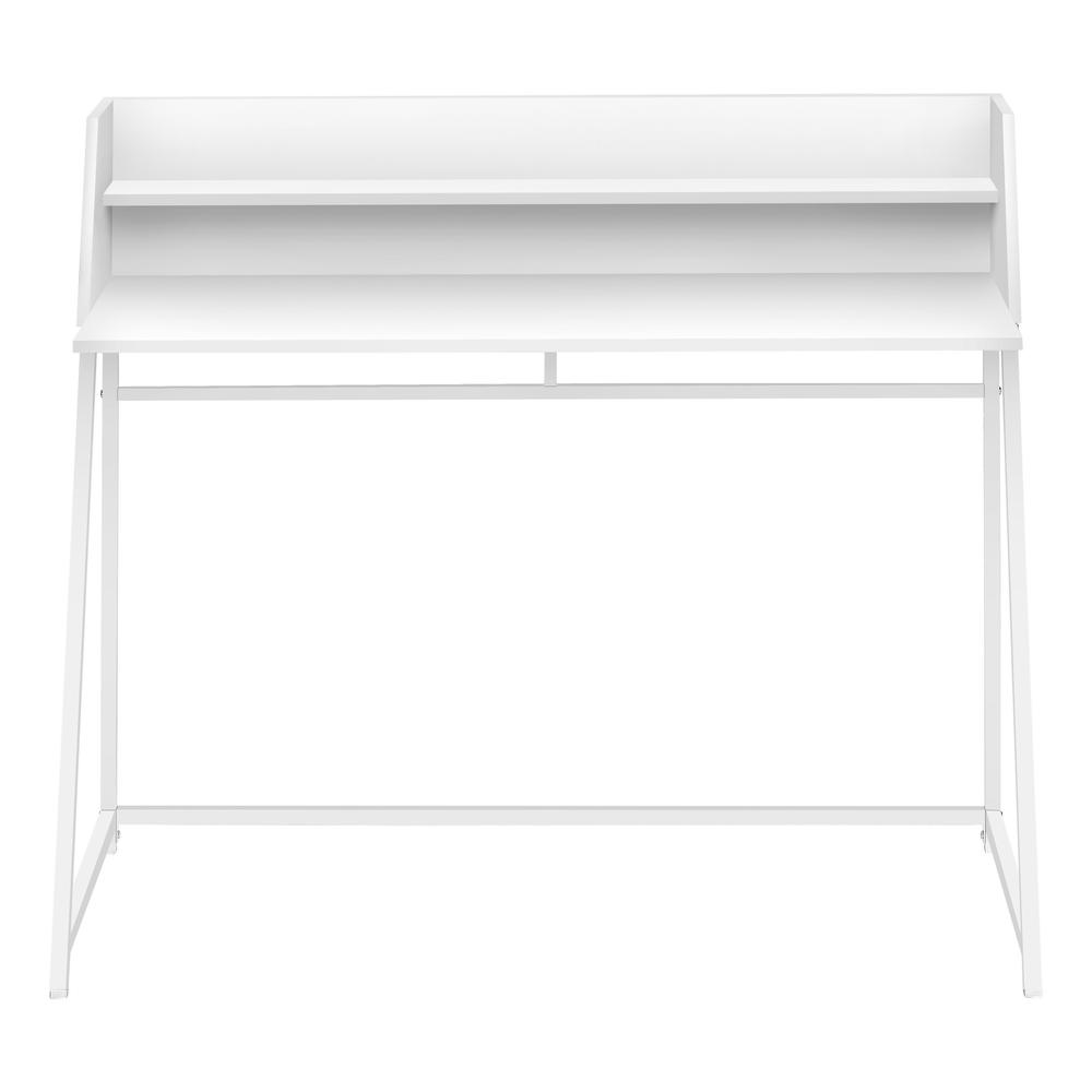 Computer Desk, Home Office, Laptop, Storage Shelves, 48L