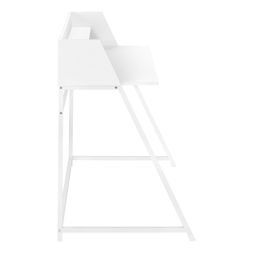 Computer Desk, Home Office, Laptop, Storage Shelves, 48L