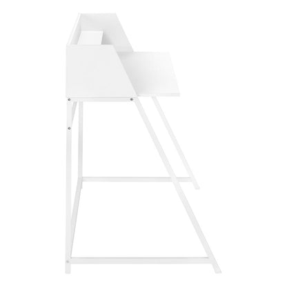 Computer Desk, Home Office, Laptop, Storage Shelves, 48L