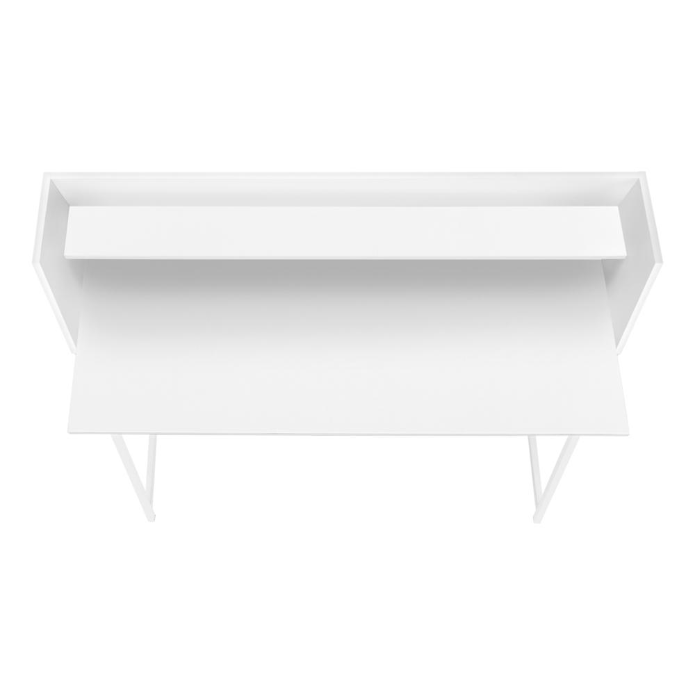 Computer Desk, Home Office, Laptop, Storage Shelves, 48L